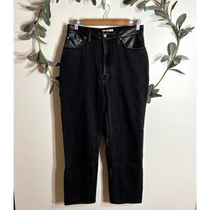 Abercrombie Curve Love Ankle Straight Ultra High Rise